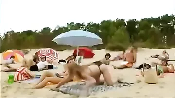 Прикол на пляже