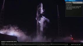 Запуск ракеты SpaceX с мыса Канаверал