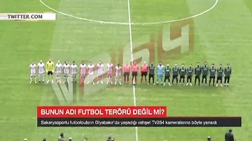 В Турции футболист пронес на матч лезвие и начал резать соперников