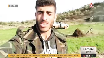 Опубликовано видео, как террористы стреляют по поселку с детьми в Идлибе