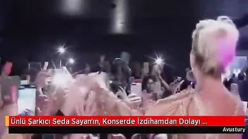 Konsertdə Seda Sayanın paltarı cırıldı