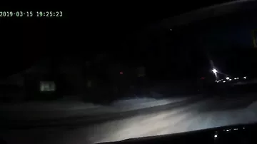 Водитель снял на видео пролетающий метеорит