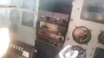 Крушение самолета из кабины пилота снял на видео венесуэльский военный