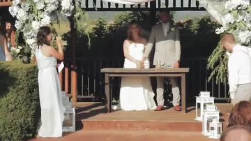 Свидетель на свадьбе немного переволновался