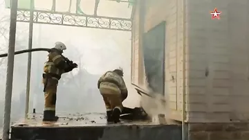 Пожар в Чечне целиком уничтожил мечеть