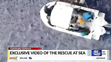 Круизный лайнер спас плававших три дня в открытом море рыбаков