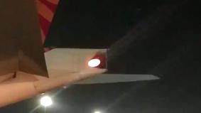 Лайнер Air India загорелся в аэропорту Дели