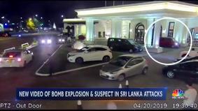 Появилось новое видео с атакой террориста-смертника на отель в Шри-Ланке