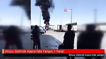 Azərbaycan-Türkiyə sərhədində partlayış: Yanacaq tankeri alışdı