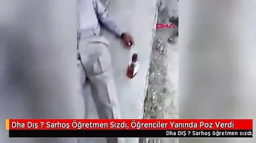 Şagirdlər təəccüb içində: Sərxoş müəllim dərsdə mürgülədi