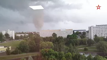 По Минску пронесся мощный торнадо