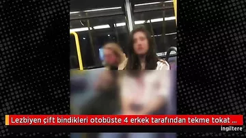 4 oğlan avtobusda lesbiyan qızları döyüb,öpüşməyə məcbur etdi