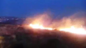 Ситуация «накаляется»: на борьбу с крупным пожаром в «Цицернакаберде» в Ереване брошены новые силы