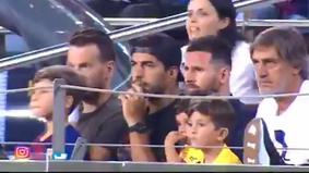Сын Месси отпраздновал гол в ворота "Барселоны"