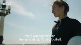 UEFA qadın futbolçumuzdan reportaj hazırladı