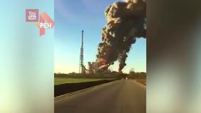 Мощный взрыв прогремел на нефтеперерабатывающем заводе в Италии