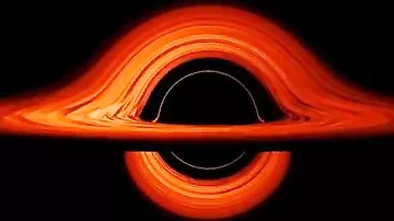 NASA создало захватывающую модель черной дыры