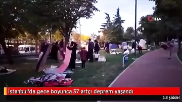 İstanbul gecə 41 dəfə silkələndi — Sakinlər küçələrdə qaldı