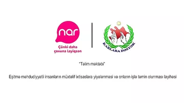 “Nar”ın dəstəyilə eşitmə məhdudiyyətli insanlar artıq peşə sahibləridir