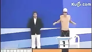 Чемпионский заплыв японских пловцов