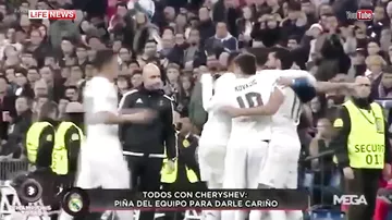 Игроки "Реала" поддержали Дениса Черышева
