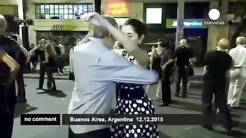 Массовое танго в Аргентине