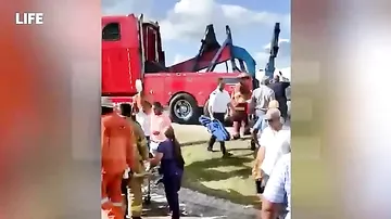 В Доминикане перевернулся автобус с российскими туристами, ранены 20 человек