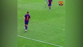 16-летний полузащитник «Барселоны» забил «супергол» в стиле Ибрагимовича