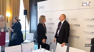 Президент Ильхам Алиев принял участие в круглом столе на тему "Энергетическая безопасность" в рамках Мюнхенской конференции по безопасности