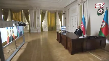 Состоялась встреча Президента Азербайджана Ильхама Алиева и Президента Молдовы Игоря Додона в формате видеоконференции