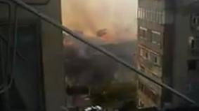 В Баку произошел сильнейший пожар