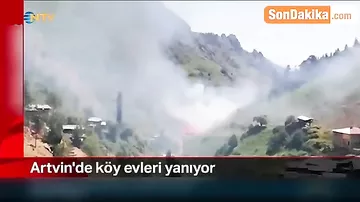 Türkiyədə bir kənd od tutub yanır