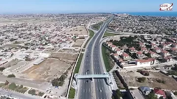 Prezident İlham Əliyev Mərdəkan-Zuğulba avtomobil yolunda yerüstü piyada keçidinin açılışında iştirak edib