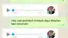 В сети распространилась скандальная Whatsapp переписка Али Керимли