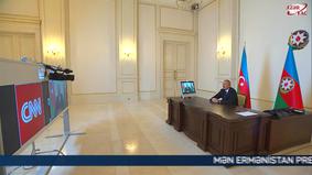 Интервью Президента Ильхама Алиева транслировалось в программе Connect the World на телеканале CNN International