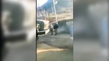 При въезде в сердце Карабаха - новая надпись Şuşa в цветах флага Азербайджана