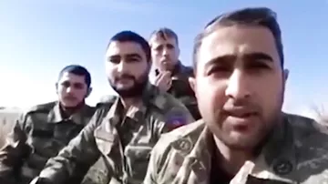 Əsgər yoldaşları şəhid Xudayarı öz oxuduğu mahnı ilə yad etdi