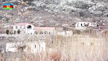 Laçın rayonunun Hüsülü və Malıbəy kəndlərinin videogörüntülər
