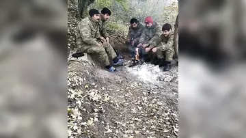 На горной заставе, на высоте 3300 м, где холод и спят в палатках... Рассказывает воин Карабахской войны Мамед Исмайлов